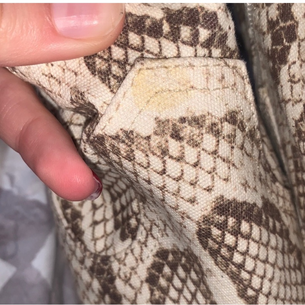 Franco Sarto | Python Canvas Booties Size 8 - Picture 8 of 8